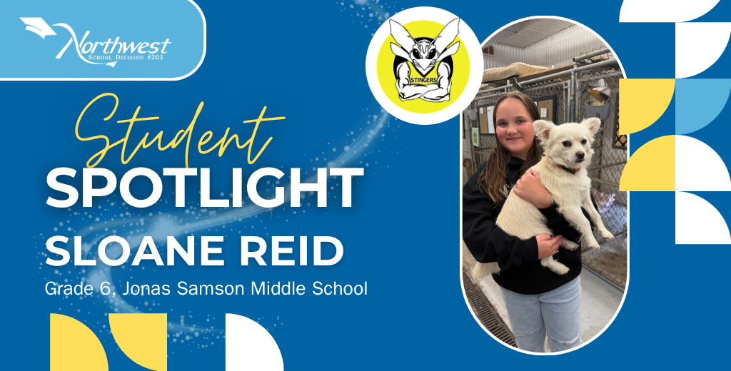 Student Spotlight Sloane Reid Jonas Samson Middle School