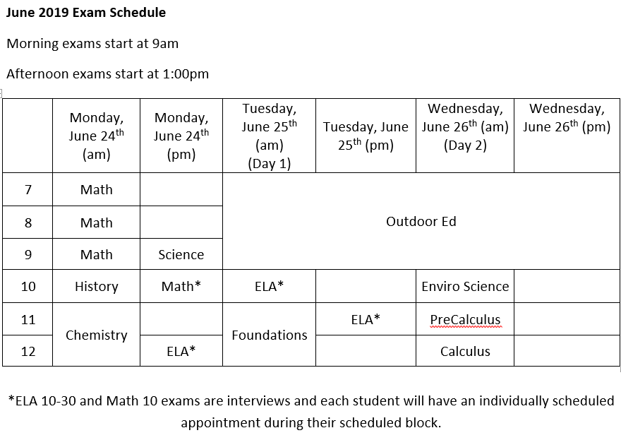 June 2019 Exam Schedule.png